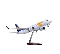 HZCVSG Diecast Aeroplanes Scale Die Cast Model Fit For Boeing Resin Airplane 1/85 with Lights and Wheels Aircraft Collection(A)
