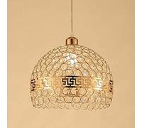 HZCVSG European Crystal Chandelier Chrome Finish Adjustable Ceiling Pendant Light with Raindrop for Living Room Kitchen Bedroom Office Dining Room.