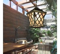 HZCVSG European Waterproof Outdoor Pendant Light Glass Lantern Aluminum Metal Adjustable Hanging Ceiling Lamp Villa Patio Balcony Porch Chandelier ,for Various Rooms