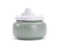 HZCVSG Funeral Urn Funeral Urn for Adult&Pet Ashes Cremation Urns，Cremated Burial Boxes, Adult Children's Pet Urns, Handmade Ceramic Souvenirs, Human Or Pet Urns, At Home Or In The Cemetery(Dogs,