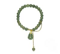 HZCVSG Hetian Yu Fulu Hand String of National Wind Gourd Bracelet to Send Gifts