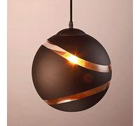 HZCVSG - Home Decorative Pendant Light Hollow Black Basketball Shape Metal Ceiling,for Various Rooms