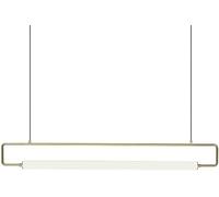 HZCVSG Industrial Linear Kitchen Pendant Light Long Slender Tube Hanging Light Fixtures Black Island Mid Century Gold Chandelier,for Various Rooms