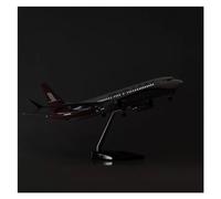 HZCVSG Irplane Toy For Airlines Passenger Model B737 MAX Simulation Resin Plane 47cm 1:85 Scale(with Light)