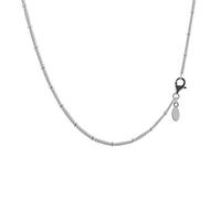 HZCVSG Kinds of Small Beads Based Long Chain For Fashion Silver Jewelry Rose Gold & Golden Shine Women Necklaces