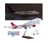 HZCVSG Large Scale British Airways Resin Aircraft Plane Airlines Model Kits Diecast Airplane Stand Landing Gear Voice Control Cabin with 10 pcs Tip Cleaner Tool Kit(Upgraded)