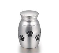 HZCVSG Memorial Urn Necklaces for Beautiful Adult Cremation with Dog Cat Paw Print Necklace Pendant Ashes Souvenir