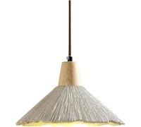 HZCVSG Mid Century Light Dome Antique Chandelier - Farmhouse Rustic Pendant Light - Concrete Single Ceiling Hanging Lamp,for Various Rooms