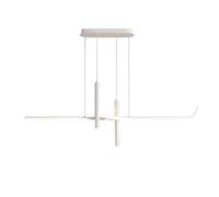 HZCVSG Minimalist Linear Chandelier for Dining Room - Sleek Contemporary Ceiling Fixture