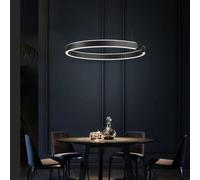 HZCVSG Minimalist Round Chandelier Living Room Black Dining Room Pendant Light Bar Ceiling Lights Fixtures,for Various Rooms