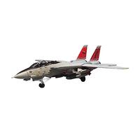 HZCVSG Model Aircraft Kits 1：100 For F14 F15 Fighter Diecast Scale Simulation Ornaments Display Collection (A)