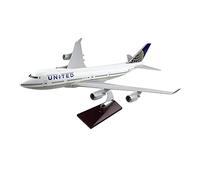 HZCVSG Model Aircraft Kits 1 150 For United Airlines 747 B747 Airplane Resin Airliner Model Gift Decoration Display
