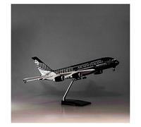 HZCVSG Model Aircraft Kits 47cm A380For New Zealand Aviation Light with Wheel Landing Gear Die-Casting Resin Aircraft Toy (B)