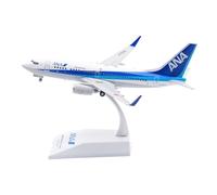 HZCVSG Models 16cm Exquisite Finished Aircraft Model 1/200 Ana For Boeing B737-700 JA18AN Flaps Replica Miniature Airplane Model(Regular)
