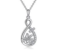 HZCVSG New Necklace Zircon Crystal Mom Pendant Is A Gift For Woman Jewelry