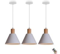 HZCVSG No-Wiring Pendant Light with Remote Control and Rechargeable Hanging Chandelier - Ideal for Dining Room, Living Room, Kitchen, Study Room & More