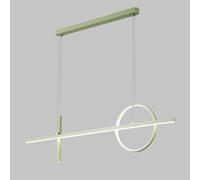 HZCVSG Nordic Geometric Iron Chandelier for Dining Room, Kitchen Island, Bedroom - Stylish Spotlight Ceiling Light Fixture (46W/52W)