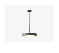 HZCVSG Pendant Lights Kitchen Home Living Room Decor Hanging Lamp Light for Bedsides Bedroom Restaurant Cafe (Color Grey, Size : Warm)