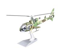 HZCVSG Plane Diecast Metal Gazelle SA341/342 Helicopter 1/32 Scale Replica Aircraft Airplane Model Toy For Display Collection and Gifts