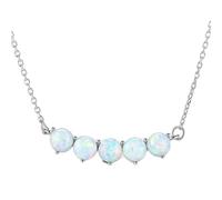 HZCVSG Plated Round Pendant Necklace for Women Wedding Three Color Jewelry