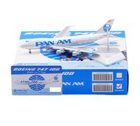 HZCVSG Replica 17cm Civil Airliner 1/400 Pan Am For Boeing N747PA Flap Static Aircraft Models Miniature Airplane Model(B747-100 B)