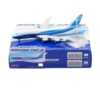HZCVSG Replica 19cm Civil Airliner 1/400 For Boeing B747-8 Blue Dream Livery Static Aircraft Models Miniature Airplane Model(Flap)