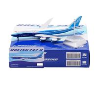HZCVSG Replica 19cm Civil Airliner 1/400 For Boeing B747-8 Blue Dream Livery Static Aircraft Models Miniature Airplane Model(Regular)
