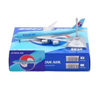 HZCVSG Replica Models 19cm Boutique Simulation Civil Airliner 1/400 Korean Air For Boeing B747-8I HL7633 Scale Aircraft Model Miniature Airplane Model(Regular)