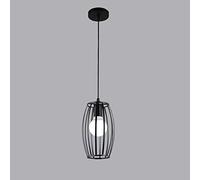 HZCVSG Retro Creative Geometric Chandeliers Living Room Restaurant Bar Cafe Iron Pendant Lamp Nordic Industrial Style Ceiling Light (Size : (Black C)