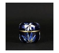 HZCVSG Small Funeral Urns for Adult&Pet Ashes, Human Small Memorial Urns, Chinese Style Metal Exquisite Thickened Memorial Cylinder, Burial Urn at Home or Cemetery, Portable Ashes，Dog, Cat (Color :