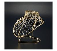 HZCVSG Towers Necklace and Earring Bust Iron Metal Mannequin Head Body Window Display Pendant Chain Organizer for Women Jewelry Boxes