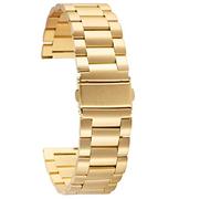 HZCVSG Ultra-Thin Stainless Steel Watch Band with Folding Clasp, 22mm x 3mm for Business & Everyday Wear