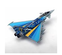 HZCVSG Vintage Classics Aircraft Diecast 1:72 Scale EF2000 Typhoon Fighter Model Toy German Air Force Static Aircraft Airplane(No Stand)