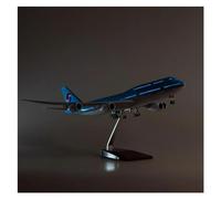 HZCVSG Vintage Classics Aircraft For Korean Air 747 B747 Airline Civil Airliner Model Light Landing Gear Plane Model Display 47CM 1/160 Airplane(with Light)