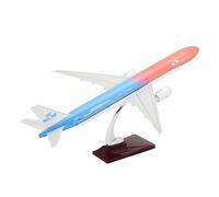 HZCVSG Vintage Classics Aircraft For Royal Dutch Airlines Plane B777 Air KLM Orange Pride Resin Diecast Collectible Display 47CM