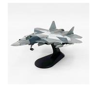 HZCVSG Vintage Classics Aircraft For Russian Su-57 Stealth Aircraft Geometric Pattern Camouflage Painting Military Combat 1:100 Scale