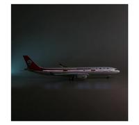 HZCVSG Vintage Classics Aircraft For Sichuan Airlines Passenger Resin A330 Civil with Wheels and Lights 47cm 1:135 Scale(with Light)