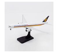 HZCVSG Vintage Classics Aircraft For Singapore Airlines B777-300ER B777 Airplane Model with Landing Gear Aircraft 9V-SWS Diecast 1/400