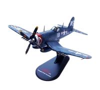 HZCVSG Vintage Classics Aircraft For World War II US Army F4U-4 Viking Fighter Miniature Diecast Boy Scale 1/72