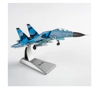 HZCVSG Vintage Classics For SU-30 Aircraft SU-30MKK Simulation Fighter Militarized Combat Aeroplane Model Toy 1:100 Scale