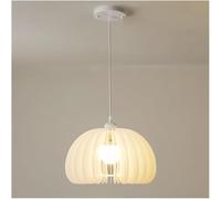 HZCVSG White Pendant Light - Acrylic Hanging Lamp Fixture - Height Adjustable Chandelier Ceiling Light,for Various Rooms