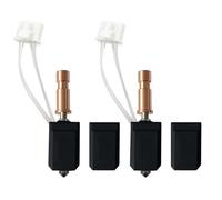 HzdaDeve 2PK 0,4 mm cerámica Hotend para Kobra S1 Combo Hot End Kit cabezal de impresión disipador de calor bloque de cartucho de calor termistor boquilla de acero endurecido con cubierta de silicona