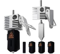 HzdaDeve 2PK 0,4 mm Sparkx i7 Hotend Hot End All Metal cabeza de impresión integrada boquilla de acero endurecido para calefacción fregadero Extrusora con cubierta de silicona 2PK 1PK piezas de