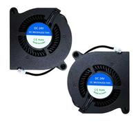 HzdaDeve 2PK Kobra S1 Hotend 5020 - Ventilador de doble rodamiento de bolas, 50 x 50 x 20 mm, CC 24 V, axial, ventilador de refrigeración para impresora 3D Anycubic Kobra S1 Combo