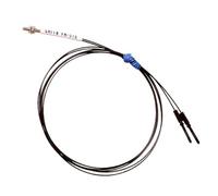 HZDXWXOJ Sensor de Fibra óptica M3/M4/M6, Amplificador de reflexión difusa, Interruptor fotoeléctrico de ángulo Recto de 90 Grados en Forma de L.(M4 Right Angle)