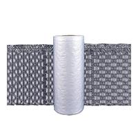 hzexun Inflable Rollo de plástico de burbujas 300 metros de longitud Para Envolver Productos Frágiles En Transportes y Mudanzas 40X32cm