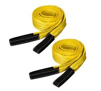 hzexun Paquete de 2 Eslinga de elevación de Bucle Eslinga Redonda Alta Resistencia Correa de Carga, 3 Tonnen - Longitud: 3m, Ancho: 2.5cm