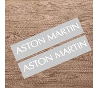 HZLGL Coche Emblemas para Aston Martin DBX DB11 DBS Vantage DB9, 3D Letras Emblema Pegatinas Calcomanías Car Decoración Estilo Accesorios,White