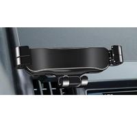 HZLGL Coche Soporte Movil para Land Rover Freelander 2 2011 2012,Porta Teléfono Cunas con 360° Rotación Ajustable Giro GradoVentilación Aire Salpicadero Parabrisas SujetaMóvil Accesorios,Black