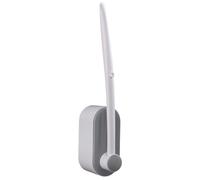 HZling Cepillo limpiador de radiador, cabezales de cepillo desechables, sistema de limpieza higiénico con asa y organizador de almacenamiento para desinfección de baño